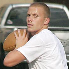 Nick Lamaison during practice at Mt. San Antonio College in 2008